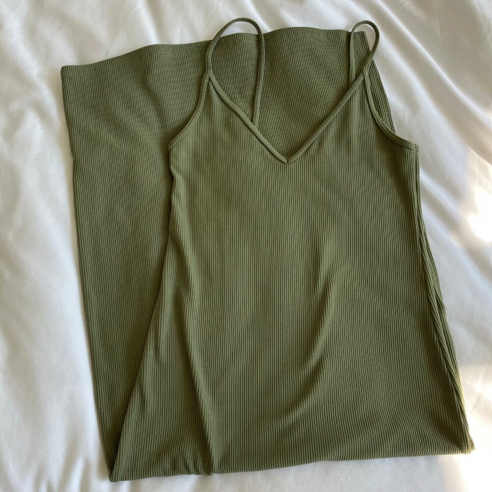 Abercrombie & Fitch Seamless Knit MIDI Dress